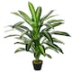 image 1 of Outsunny 110cm/3.6FT Artificial Dracaena Plant Fake Tree Potted Home Office