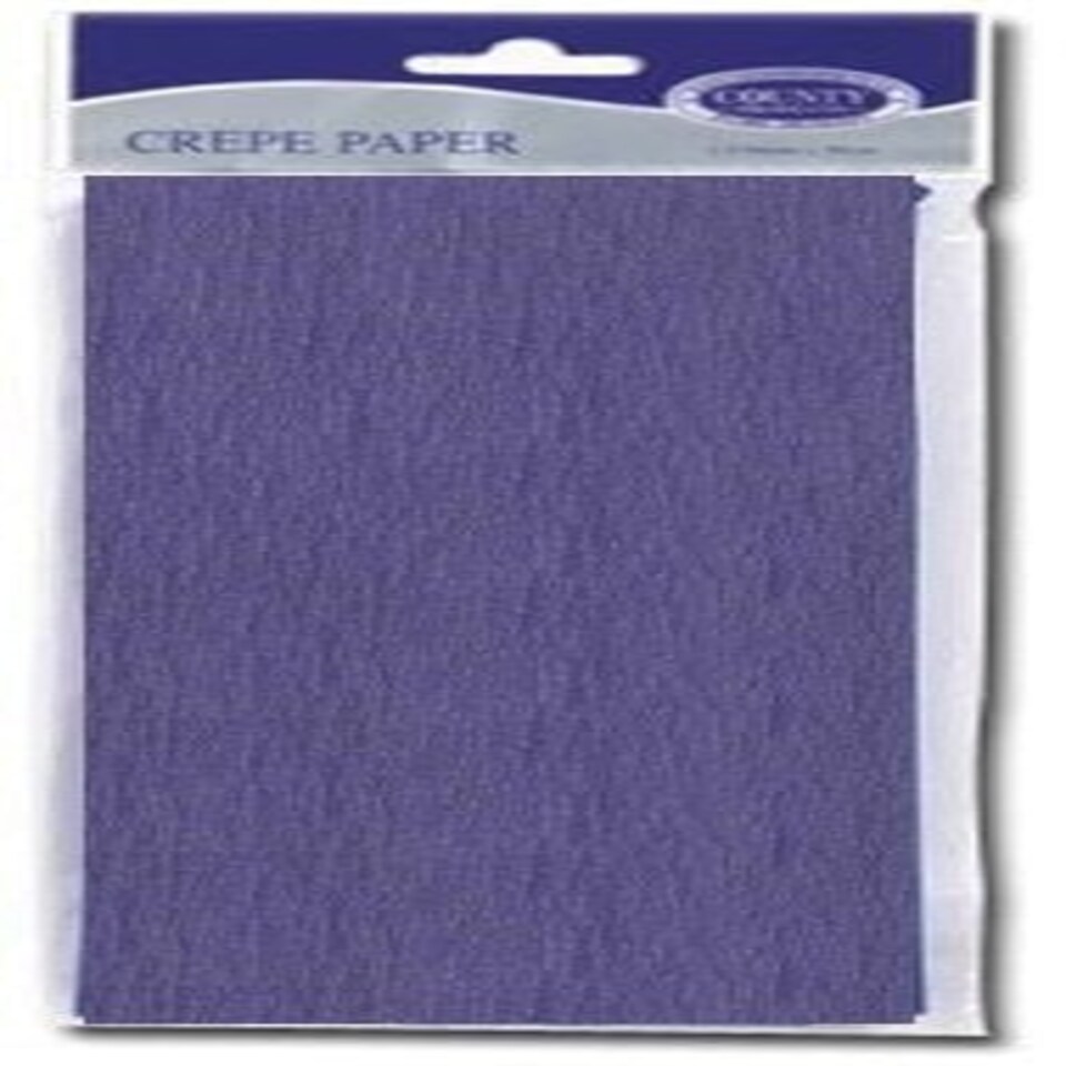 image 1 of Crepe Paper Purple 1.5m x 50cm