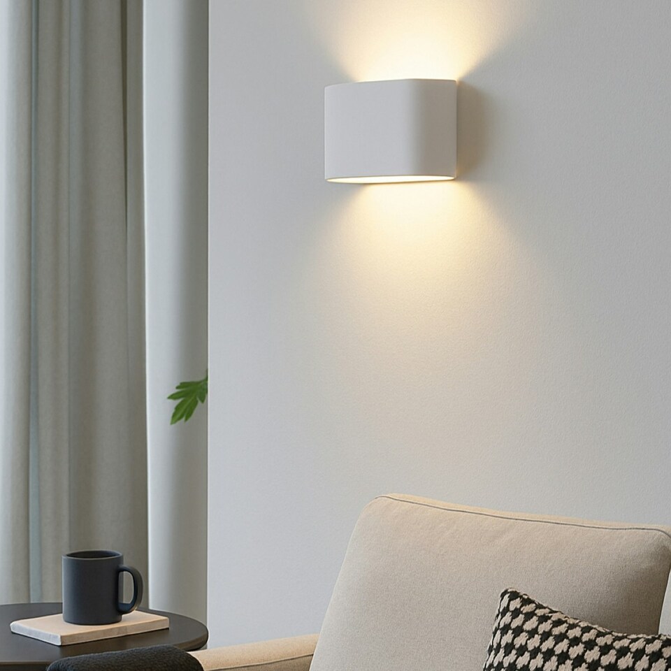 image 1 of CGC JONO White Up Down LED Wall Light White