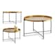 image 2 of Side table Black Golden Metal (76,5 x 46 x 76,5 cm) N/A