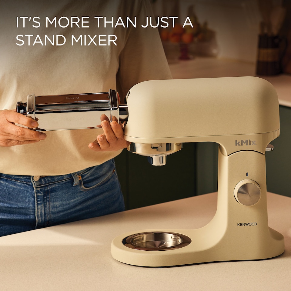 image 1 of Kenwood 1000w 5L kMIx Stand Mixer Calm Cream