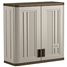 Suncast Haven Wall Storage Cabinet Grey