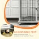 image 8 of PawHut Dog Crate Furniture End Table w/ Soft Washable Cushion, Lockable Door
