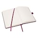 image 4 of Notes London A5 Italian Styled Moretti Notebook Burgundy