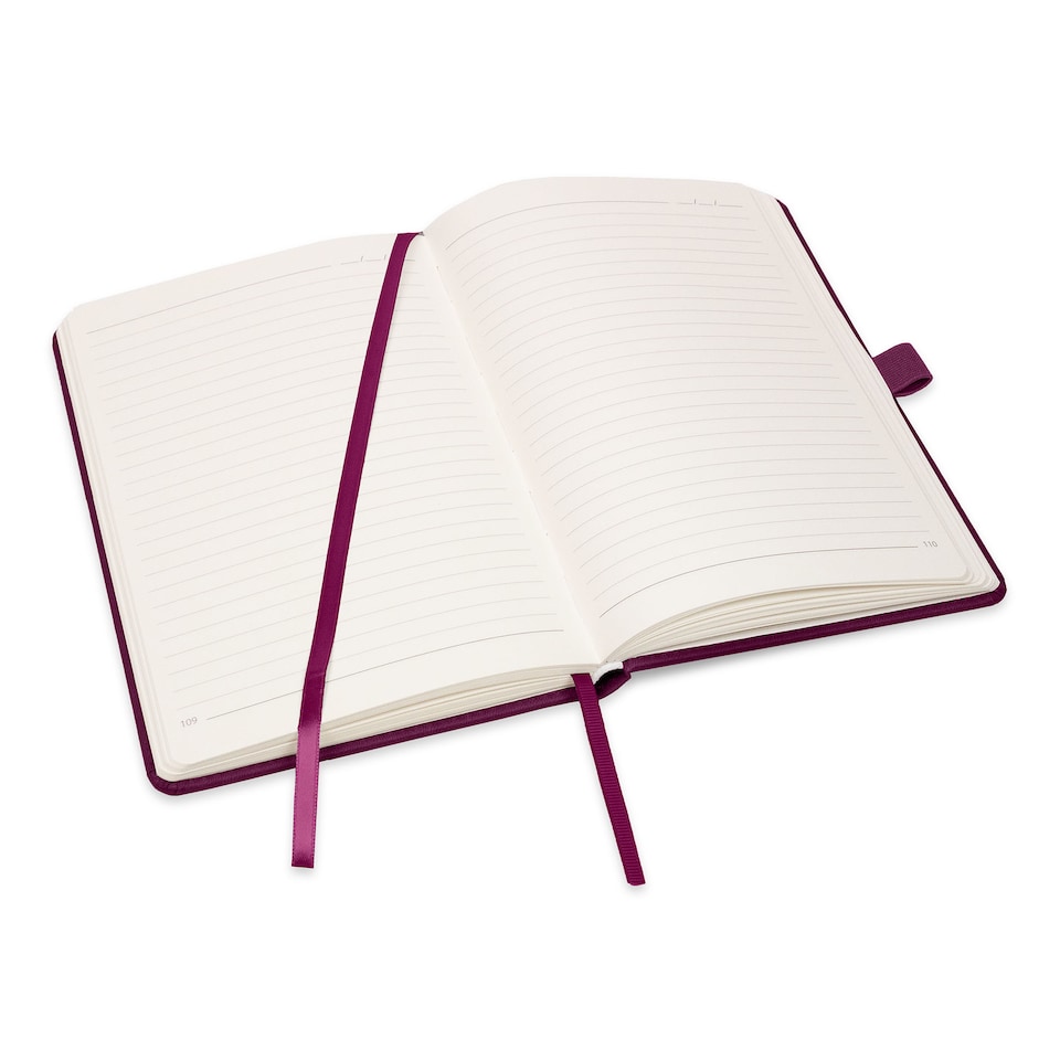 image 1 of Notes London A5 Italian Styled Moretti Notebook Burgundy