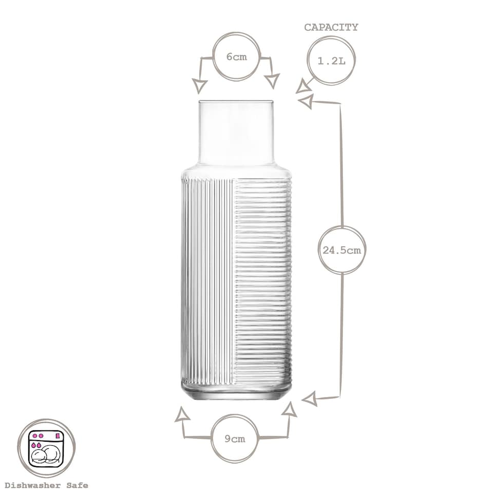 image 1 of LAV Helen Glass Carafe - 1.2L