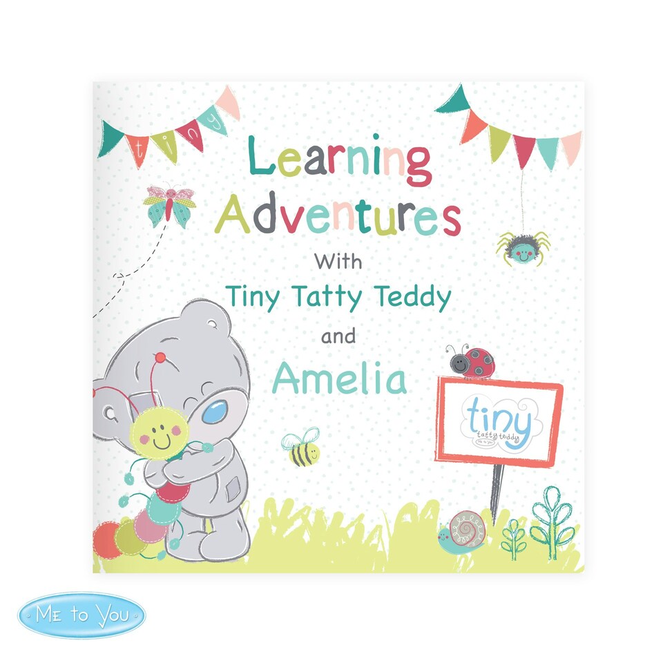 image 1 of Personalised Tiny Tatty Teddy Learning Adventure Book