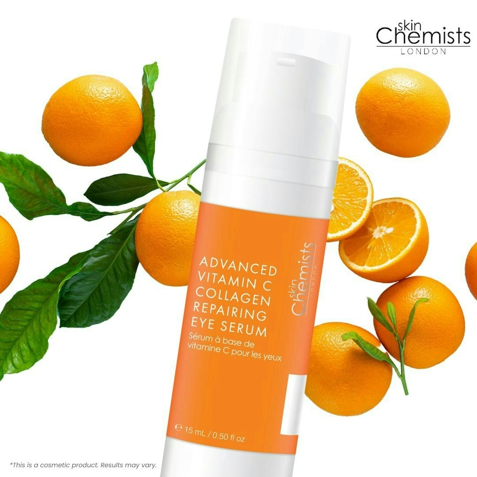 image 1 of skinChemists Advanced Vitamin C Collagen Repairing Eye Serum 15ml Twin Value Savings Pack