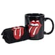 image 1 of The Rolling Stones Mug and Sock Set - Black/Red - 7 UK-11 UK