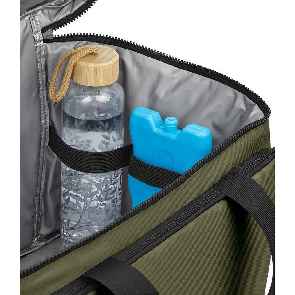 image 1 of Bagbase Recycled Cooler Bag - Military Green - One Size