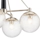 image 4 of Kichler Marilyn 4 Light Chandelier Polished Nickel