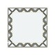 image 1 of Art Deco Patterned Border Splash Back | White