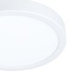 image 3 of EGLO Fueva 6 Ultra-Slim Surface-Mounted White Round LED Light WBS White