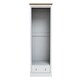 image 2 of Devon 2 Door Wardrobe - Particle Board - L56 x W79.7 x H181.5 cm - White White