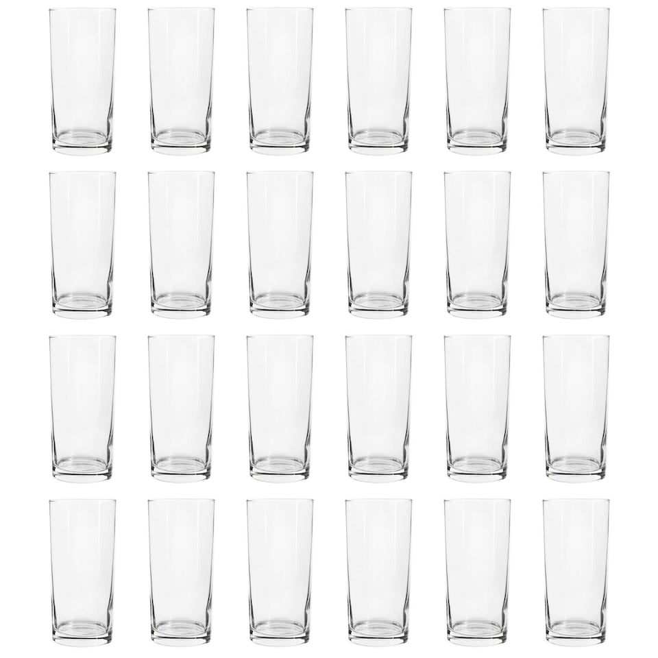 image 1 of Argon Tableware Classic Highball Glasses - 295ml - Pack of 24 - Juice Glass Dishwasher Safe Drinking Glass Drinks Glass Clear