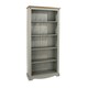 image 4 of Core Products Corona Grey Tall Bookcase H176.6cm x W80.0cm x D29.6cm Grey