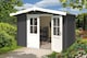 image 3 of Baltimore-Log Cabin, Wooden Garden Room, Timber Summerhouse, Home Office - L324 x W290 x H222.3 cm | Brown