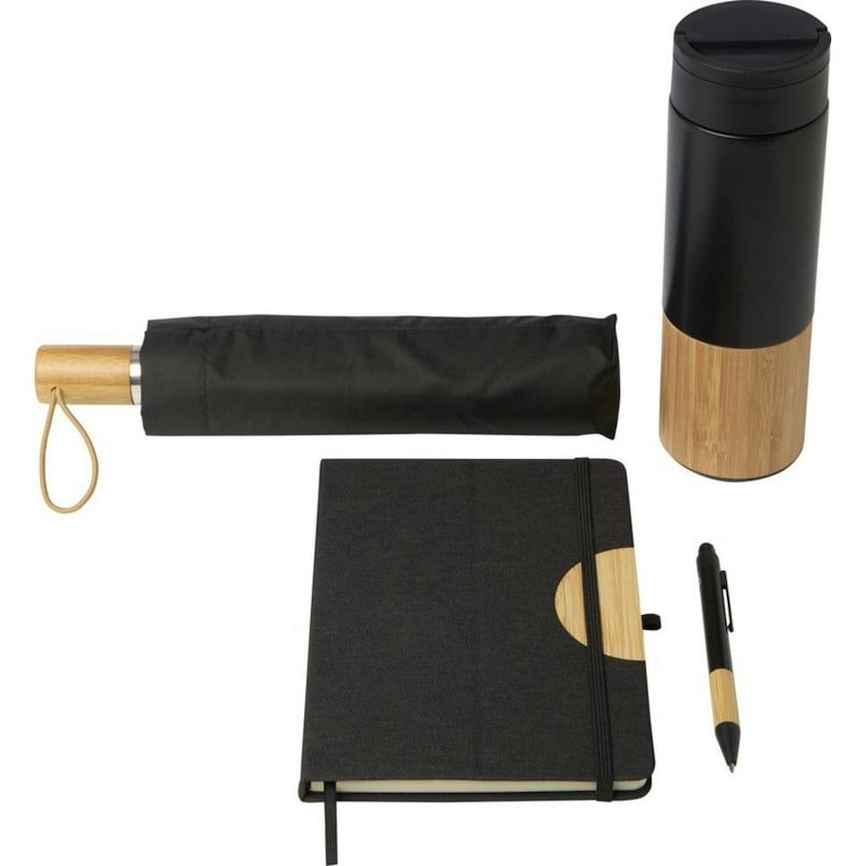 image 1 of Carmen Hard Cover A5 Gift Set - Natural/Solid Black - One Size