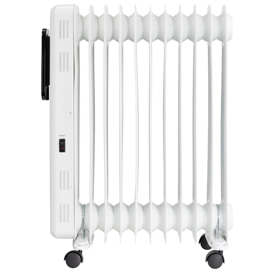 image 1 of Russell Hobbs RHOFR2521-D 2.5kW Digital Touch Control 11-fin Oil Filled Radiator in White