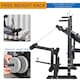 image 6 of HOMCOM Multi-Exercise Full-Body Weight Bench with Bench Press & Leg Extension