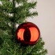 image 4 of 10cm/6Pcs Christmas Baubles Shatterproof Red,Tree Decorations