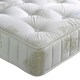 image 3 of Ortho Classic Orthopaedic Black Naples Velvet 4 Drawer Divan Set And Valencia Headboard Double