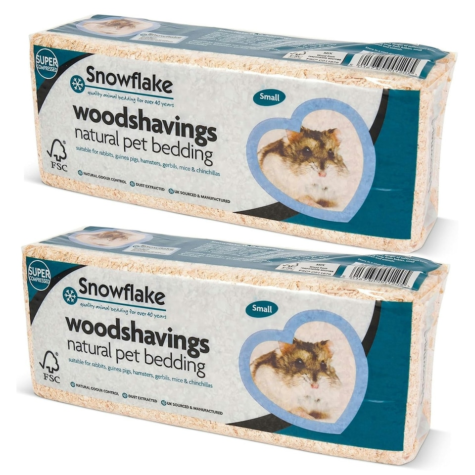 image 1 of 1 Bag Small 1kg Animal Pet Bedding Wood Shavings With Odour Control Pet Bed For Hamsters