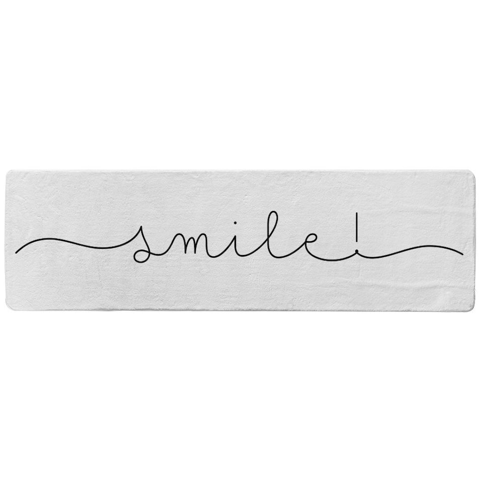 image 1 of Text Smile Designer (Runner Rug)