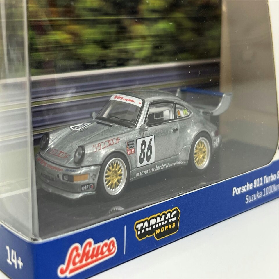 image 1 of Porsche 911 Turbo S LM GT Suzuka 1000 km 1994 Chase Model 1:64 Tarmac Works T64S00994SU