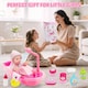 image 2 of Baby Doll Bath Set with Accessories 16 Piece Pretend Play Bath Time Toy with Bathtub Shower Clothes Rubber Duck and Toiletries