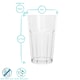 image 3 of Argon Tableware Reusable Plastic Highball Glasses - 400ml - Pack of 6 | Clear | Clear