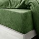image 2 of Velosso Teddy Fleece Warm and Cosy Fitted Sheet Brown | Taupe | Double