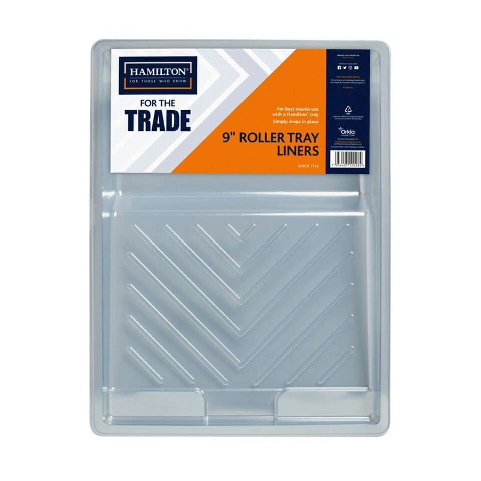 image 1 of Hamilton For The Trade Roller Tray Liner - Grey - 9in