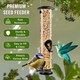 image 3 of Large Hanging Garden Bird Seed Feeder for Garden Song Wild Birds