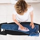 image 7 of Ironing Board 120 x 40cm Ironing Board Table Folding Metal Iron,Lightweight Iron Board Rack Foldable Non Slip Adjustable Height