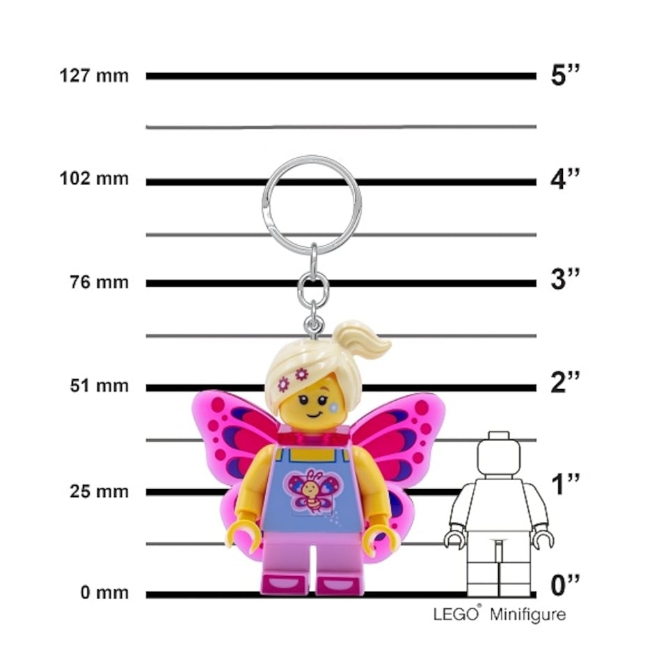 image 1 of Lego Iconic Key Light - Butterfly Girl