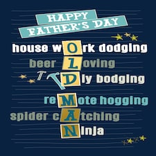Quitting Hollywood Happy Father's Day - Old Man