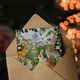 image 3 of Hoppy Cute Bunny Rabbits Flower Meadow Woman Easter Her Card