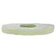 image 2 of White Close Stitched Polishing Buffing Mop 8" x 0.5" 1 Row With Compound 250g
