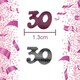 image 5 of 4 Pks 14g 30th Pink Happy Birthday Confetti