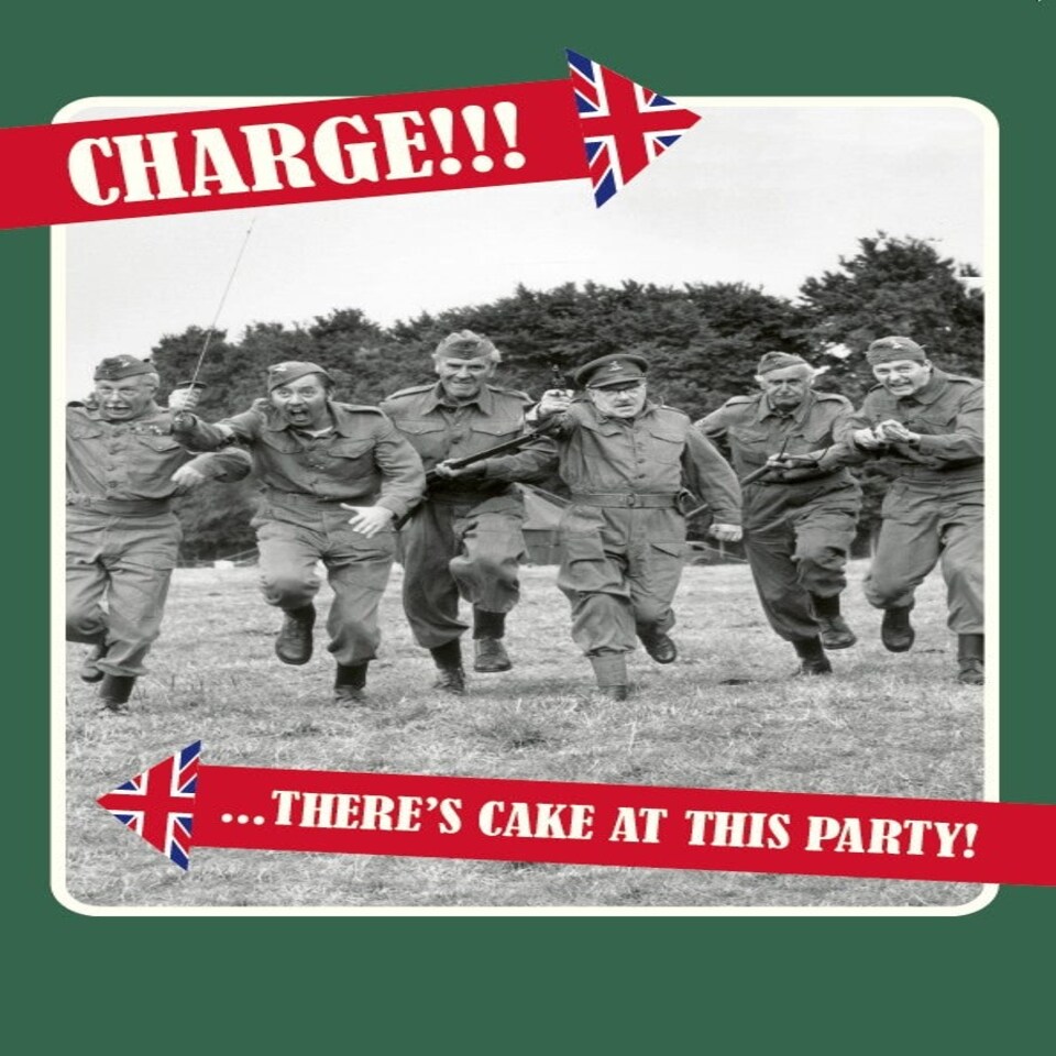 image 1 of Dad's Army Birthday Card