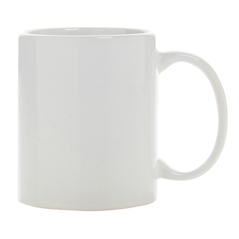 image 1 of XD Collection Classic Inner Two Tone Ceramic 350ml Mug - White - One Size