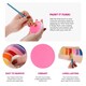 image 2 of Funki Pink Face & Body Paint Pot – Fancy Dress Makeup for Costumes, Festivals & Parties Pink | One Size