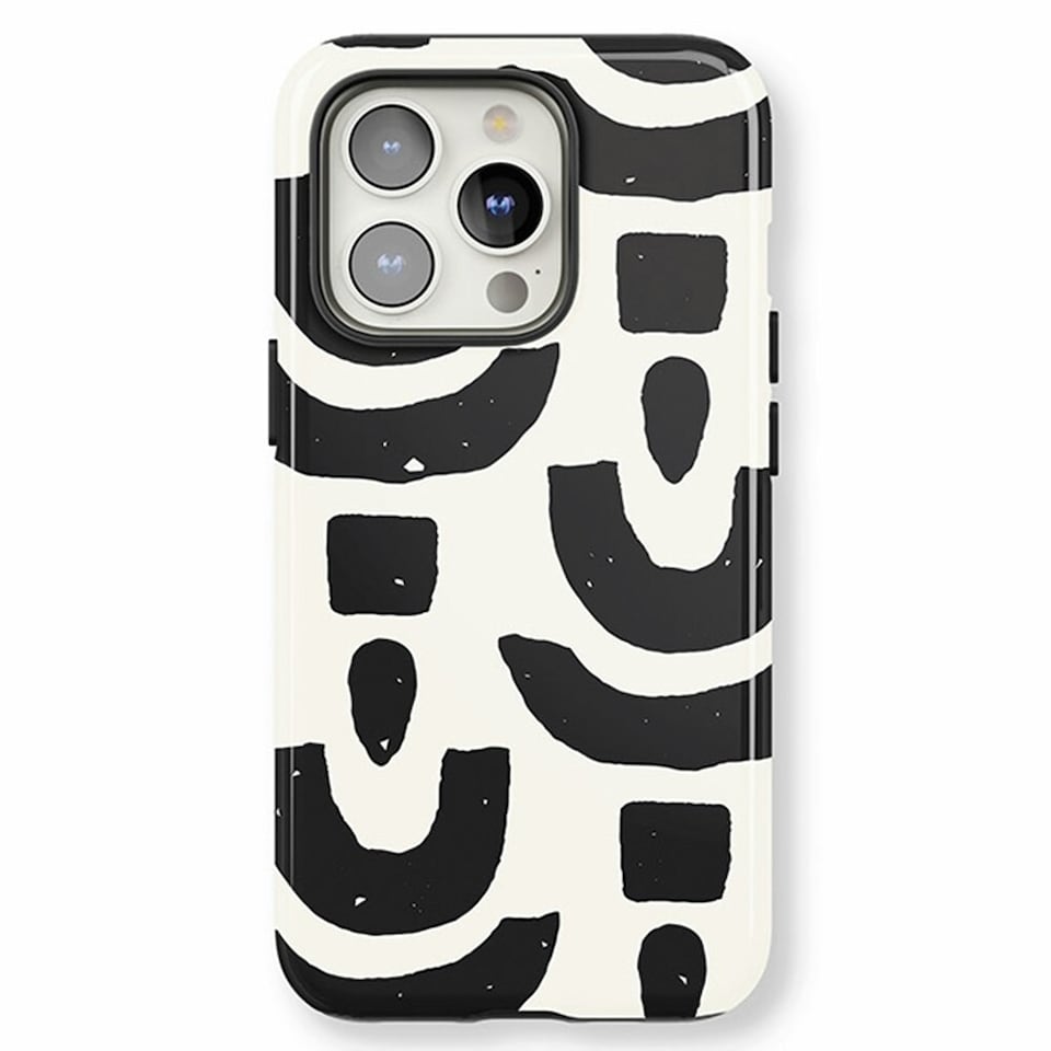 image 1 of Abstract Shapes Phone Case | Black | iPhone 14 Plus
Magsafe | iPhone 14 Plus
Magsafe