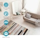 image 3 of NEDIS Smart Indoor Camera, Wi-Fi, 3MP Full HD, Baby & Pet Monitor with Motion & Sound Detection, Night Vision, 110 Degree View, 2-Way Audio, Compatible with Alexa & Google Assistant - White