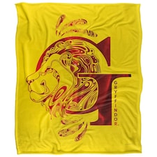 Harry Potter Gryffindor Abstract Blanket - Multicoloured - One Size