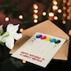 image 4 of Fun Colourful Cheerful Pink Yellow Balloons Mother Birthday Card