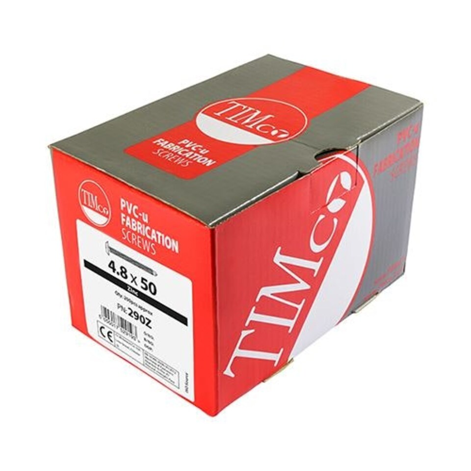 image 1 of Timco - Baypole Screws - Wafer Flange - PH - Self-Drilling Point - Zinc (Size 4.8 x 70 - 200 Pieces)