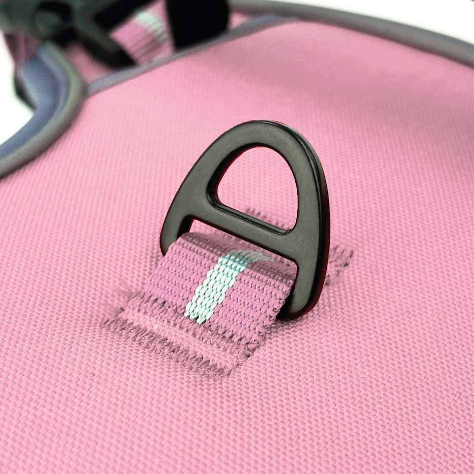image 1 of HugglePets Activity & Travel Dog Harness Pink | S