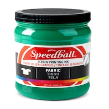 Speedball Fabric Screen Printing Ink, Green, 32oz